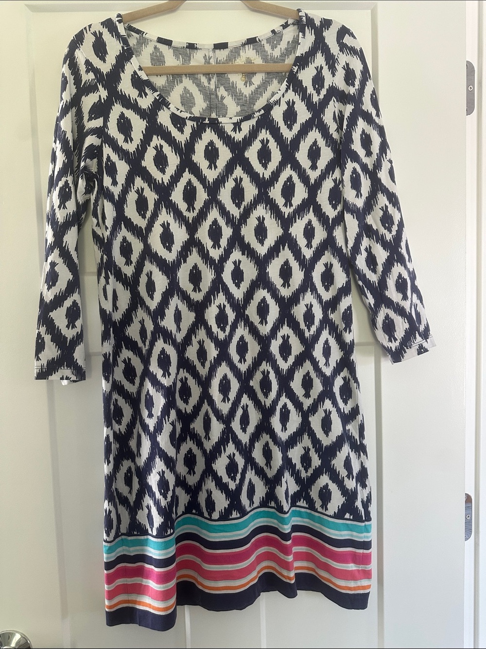 Lily Pulitzer Ikat Stripe-Hem Women's Dress